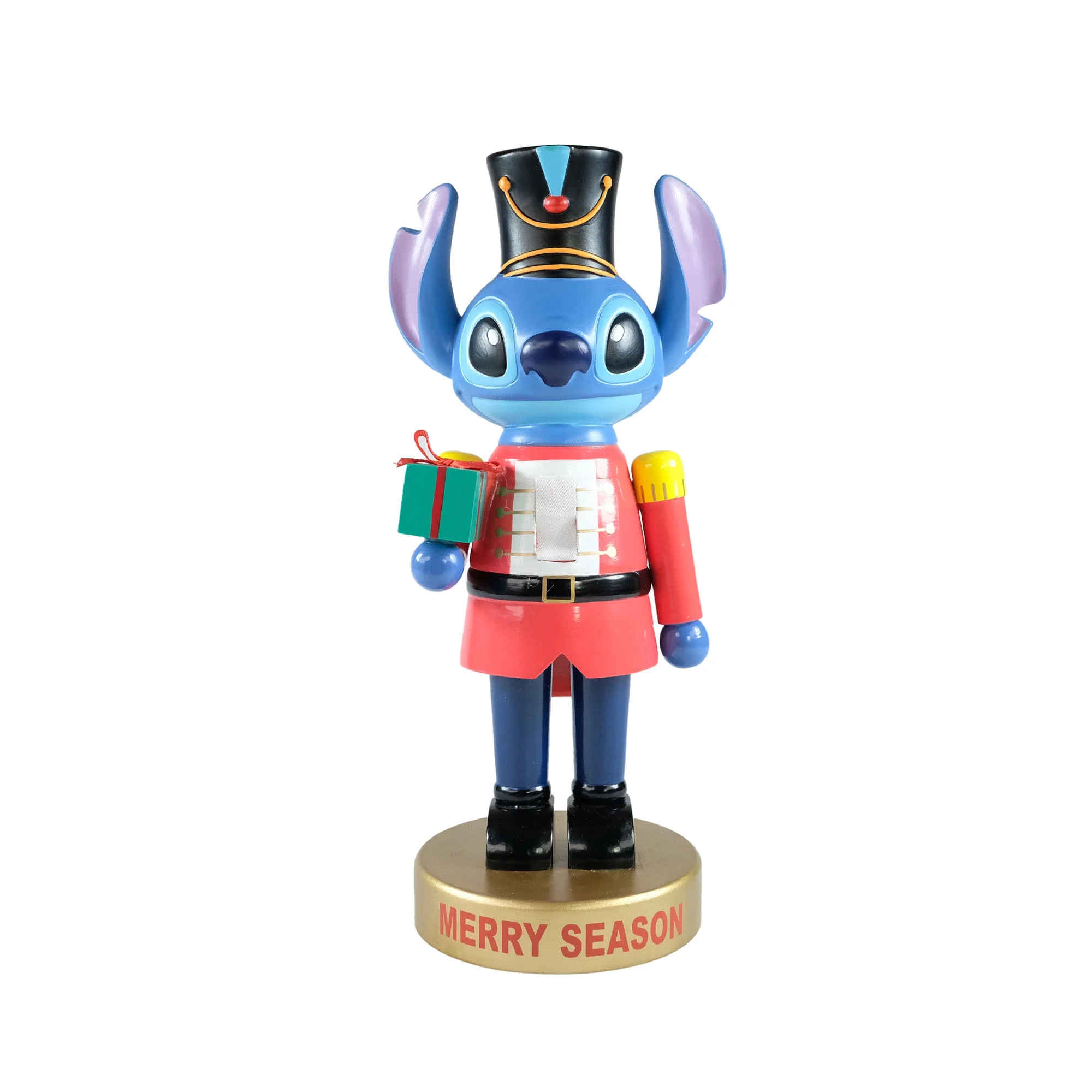 Disney, Stitch Holiday Nutcracker, 11.5 Inches Tall, Blue, Red | Walmart (US)