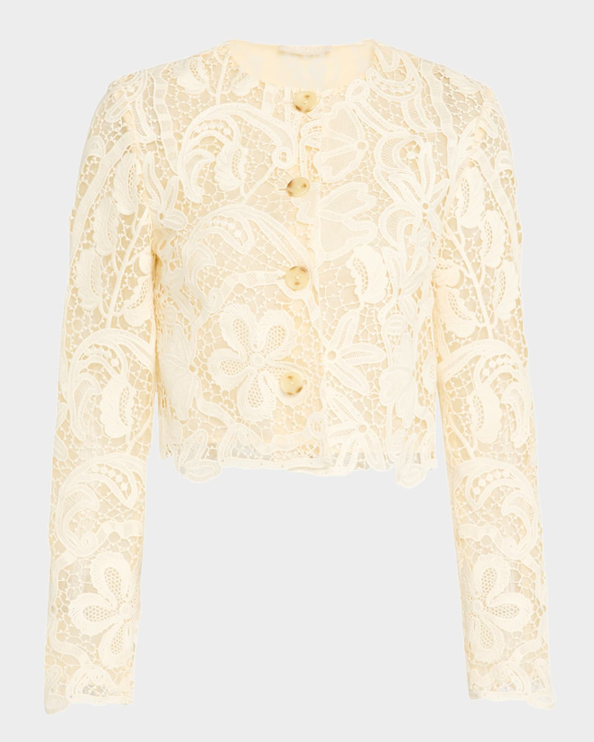 Caris Floral Jacket | Neiman Marcus