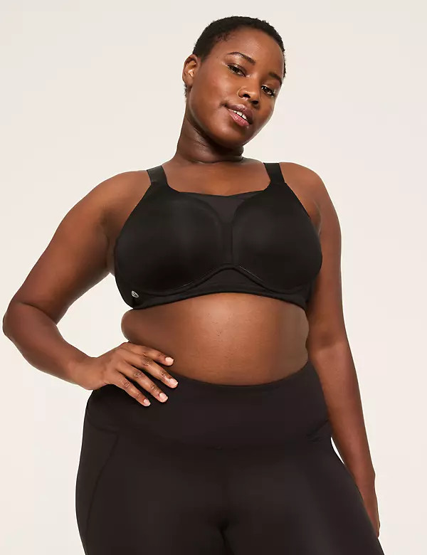 LIVI High-Impact Wicking Underwire Sports Bra | Lane Bryant (US)