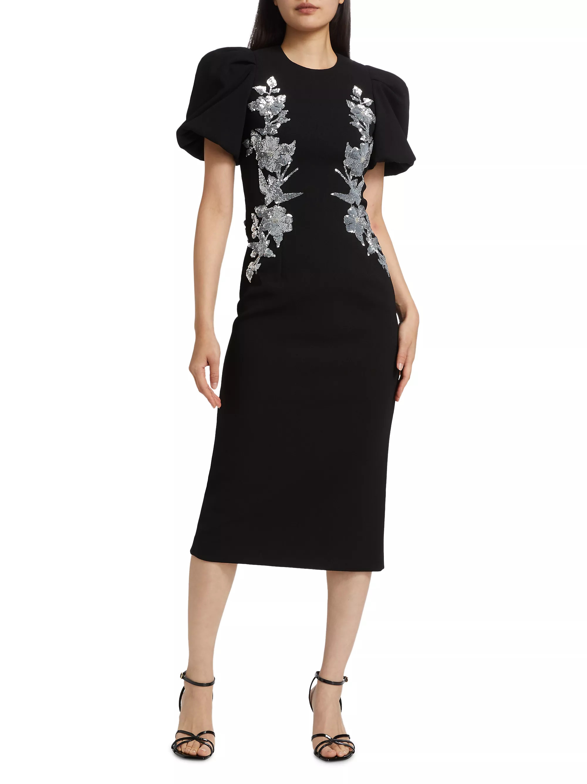 Monroe Embellished Midi-Dress | Saks Fifth Avenue