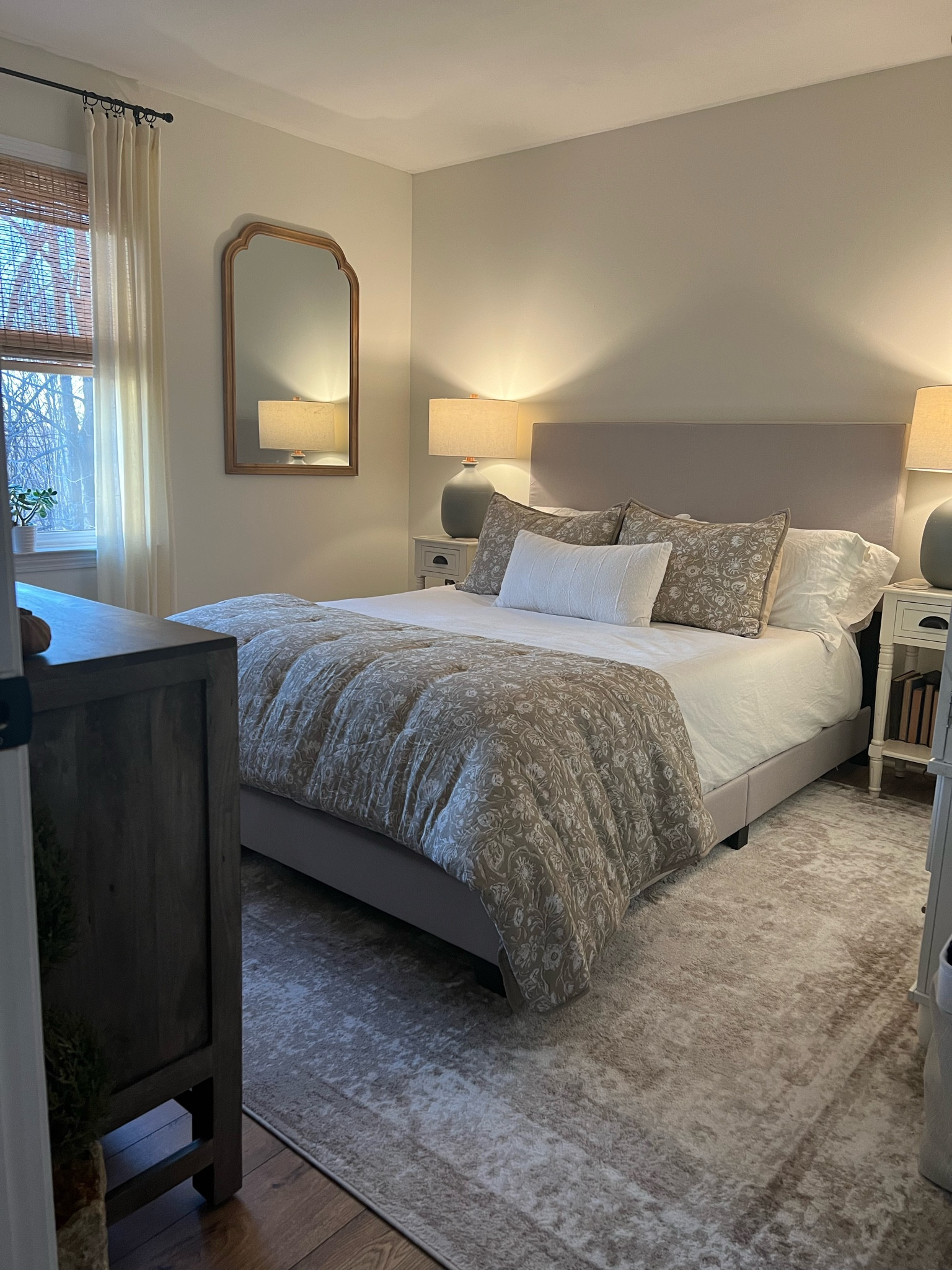 Guest room progress 🤎
Neutral, cozy and clean!

#LTKfindsunder100 #LTKhome