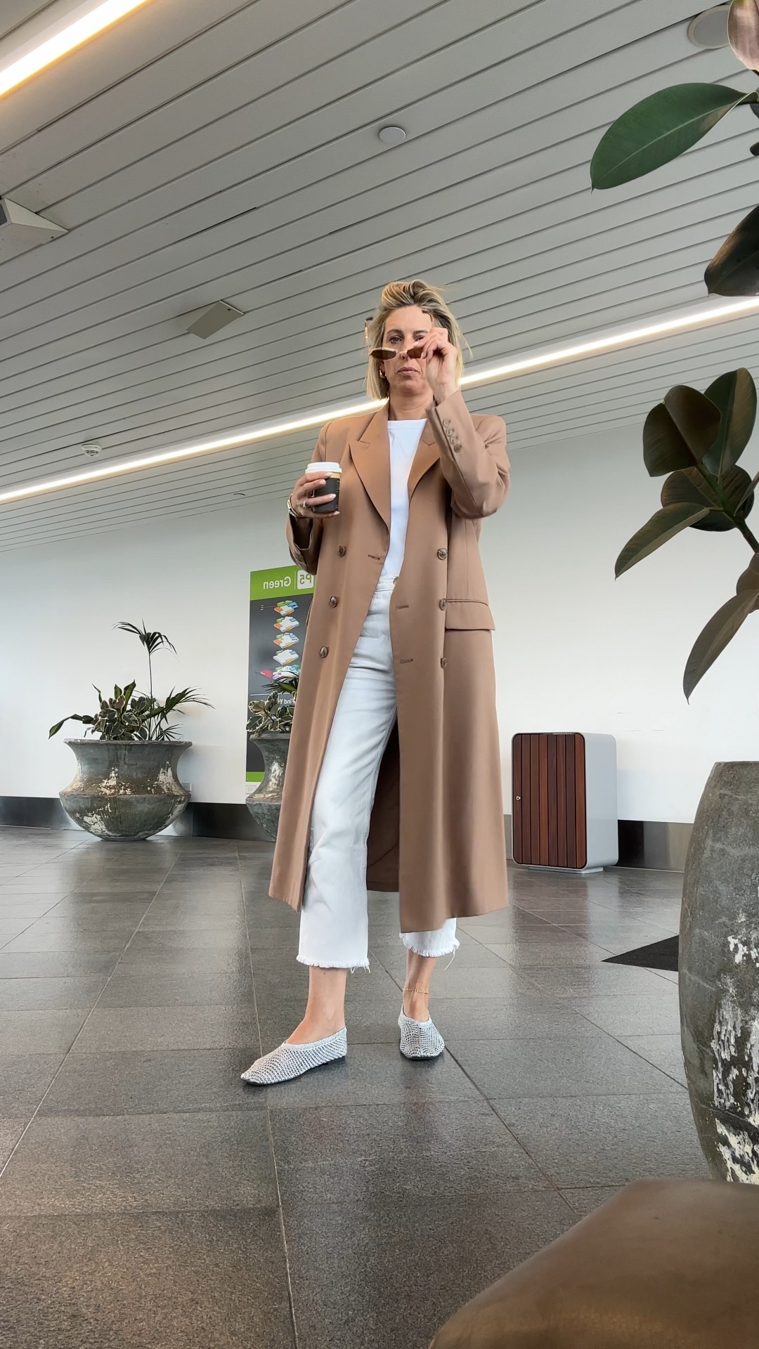 SPRING layering. Crop jeans, great flats and a light coat! 

#LTKjeans #LTKshoes #LTKspring