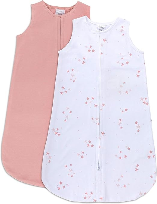 Baby Wearable Blanket - Baby Sleep Sack 100% Interlock Knit Cotton - Sleep Sack 3-6 Months - Comf... | Amazon (US)