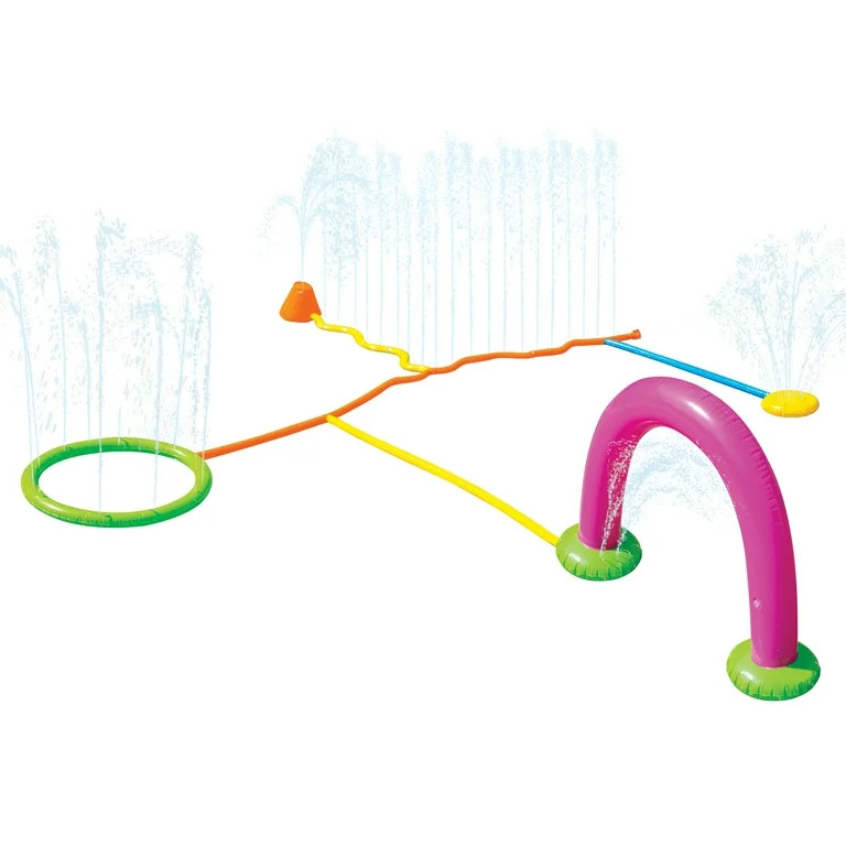 Banzai Splash 11ft Outdoor Family Water Park Sprinkler | Walmart (US)