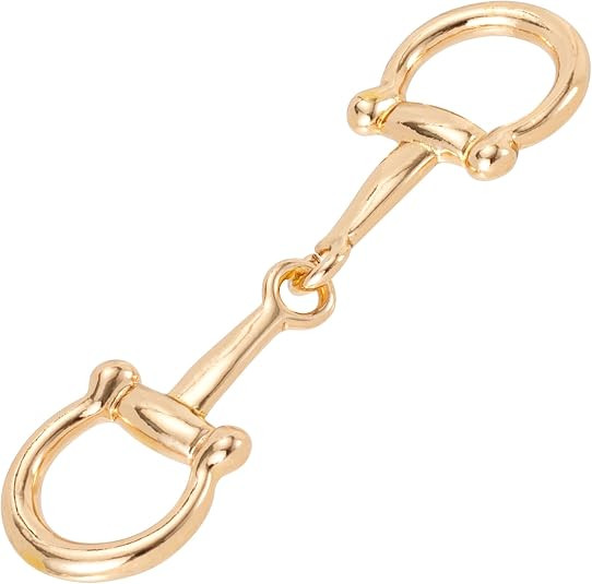 Joez Wonderful Scarf Ring Clip, Wide Band Chunky Chain Silk Scarf Buckle, Shawl Clips Scarf Clasp... | Amazon (US)