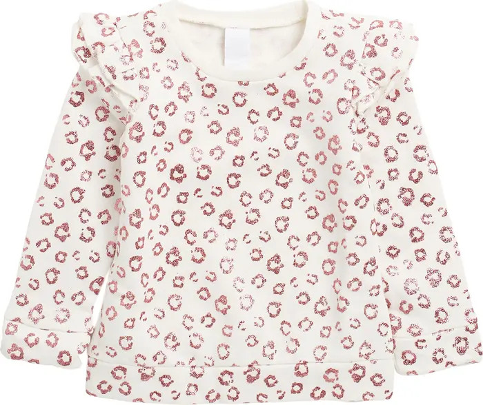 Ruffle Sleeve Sweatshirt | Nordstrom Rack