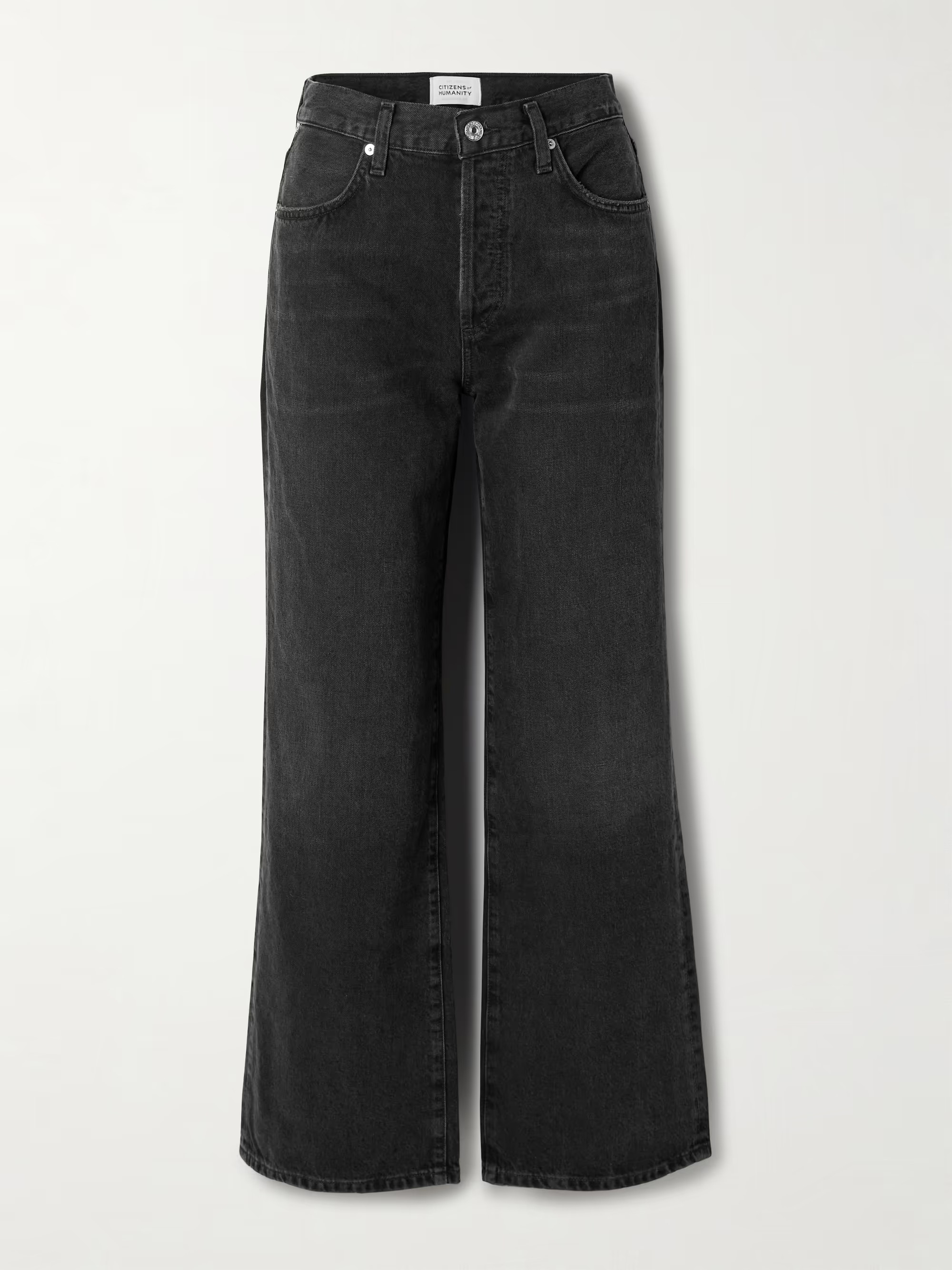 Annina high-rise wide-leg jeans - 30” | NET-A-PORTER (US)