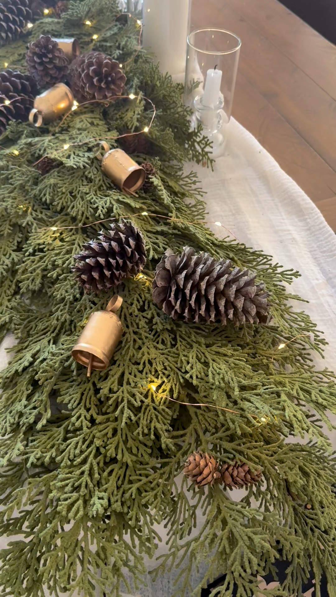 My new cedar garland is so realistic. On sale! 

#LTKHoliday #LTKHome #LTKCyberWeek