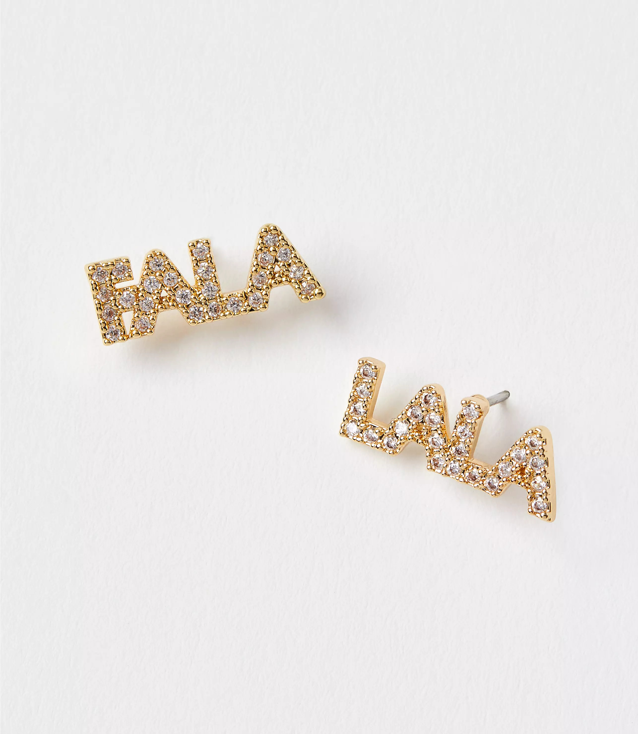 Fa La La La Stud Earrings | LOFT