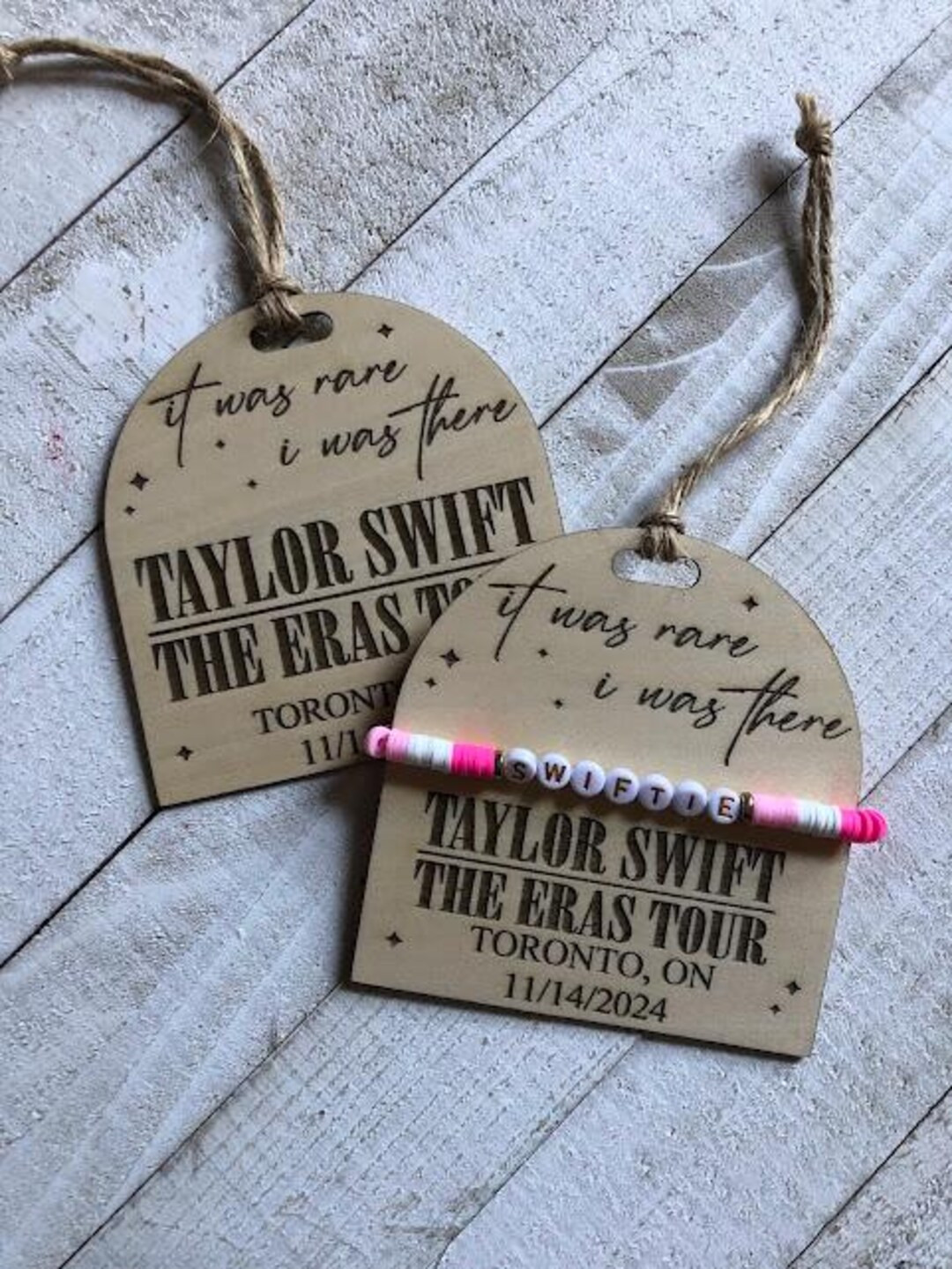 Arch Shape It Was Rare I Was There, Eras Tour Ornament, Friendship Bracelet Holder Ornament, 2024... | Etsy (US)