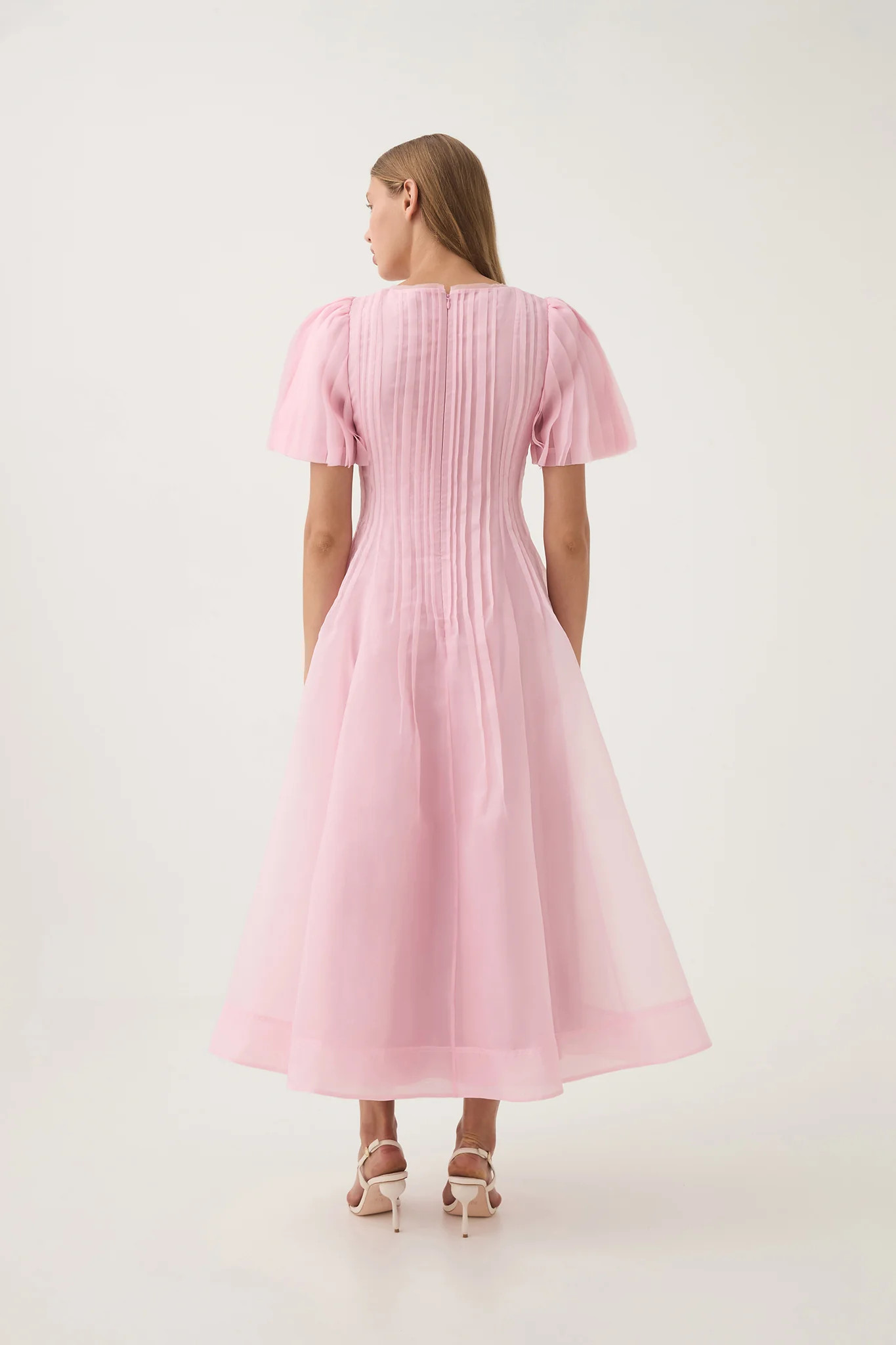 Nova Pleated Midi Dress | aje. (US, UK, Europe, ROW)