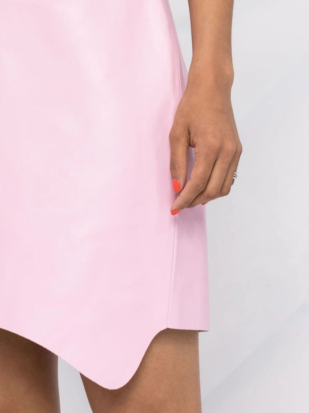 asymmetric-hem pencil skirt | Farfetch (US)