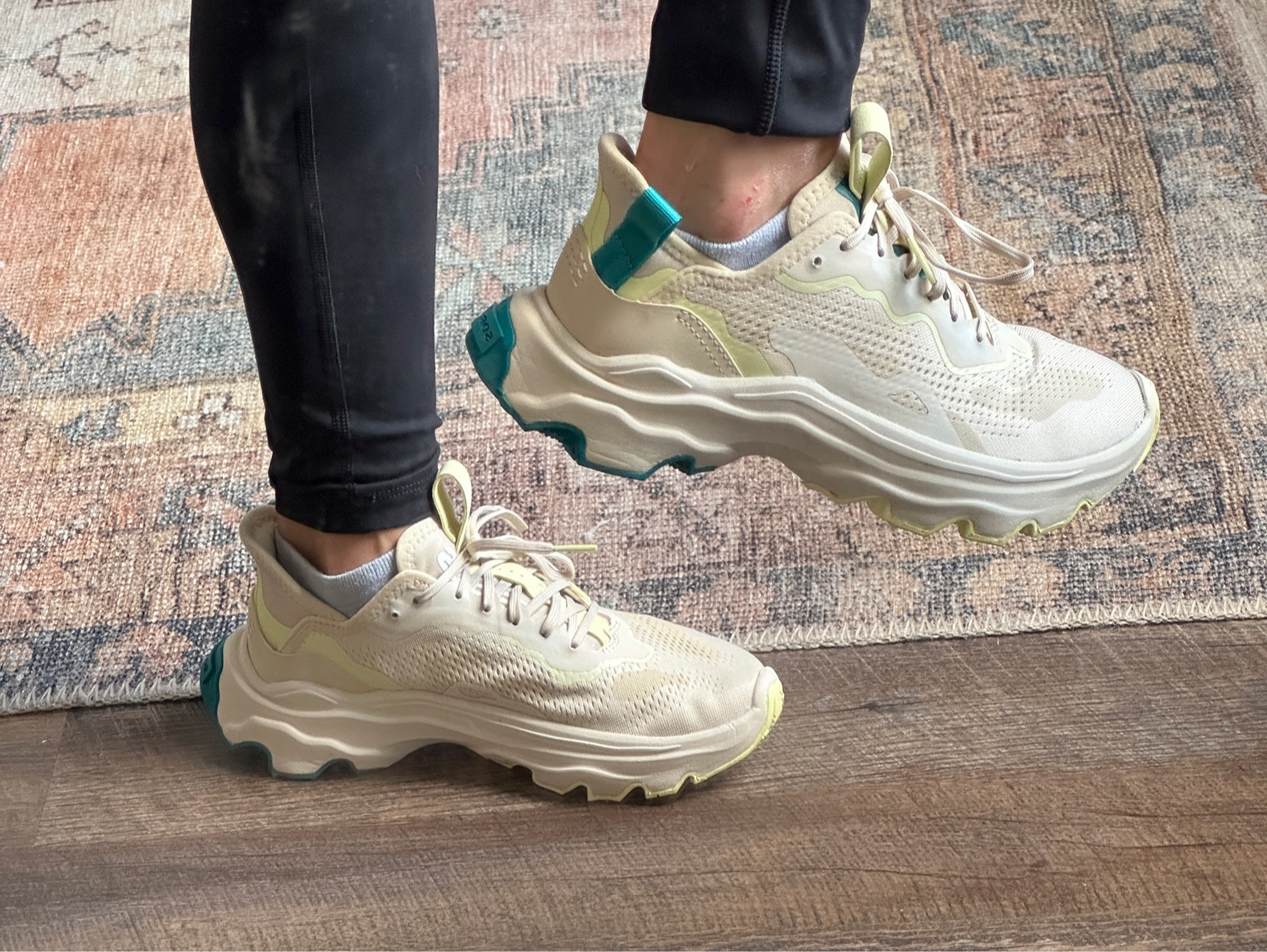 MOST COMFORTABLE SHOE!!

These run small + narrow! I am usually a size 6 but I sizes up to a 7, and they fit perfectly!

#LTKSeasonal #LTKshoecrush #LTKFitness