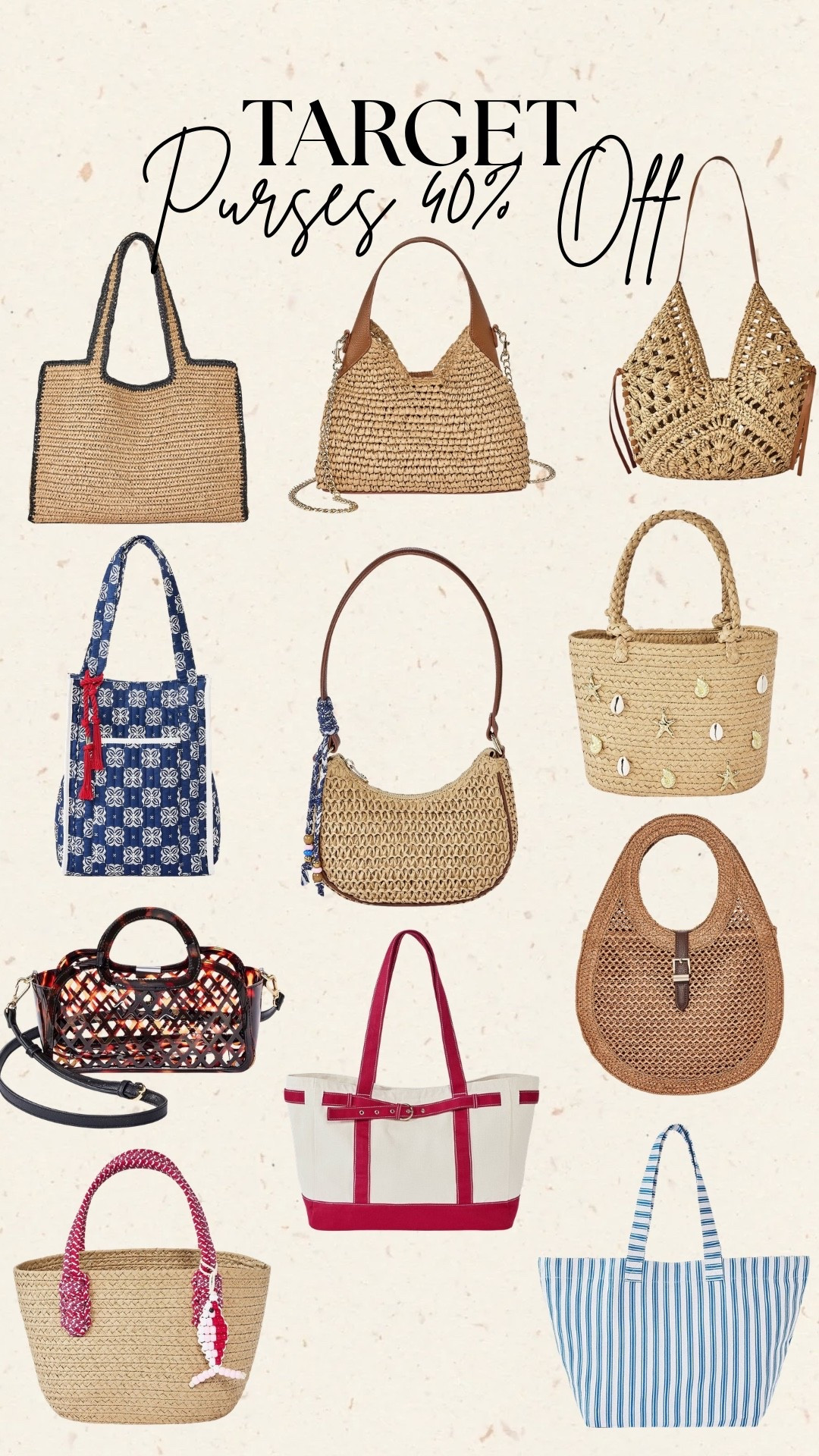 Target Circle Days 🎯🔗 Right now get 40% off on all women’s purses and handbags. Sale ends Friday 6/26.

#LTKootd #LTKSeasonal #LTKSaleAlert