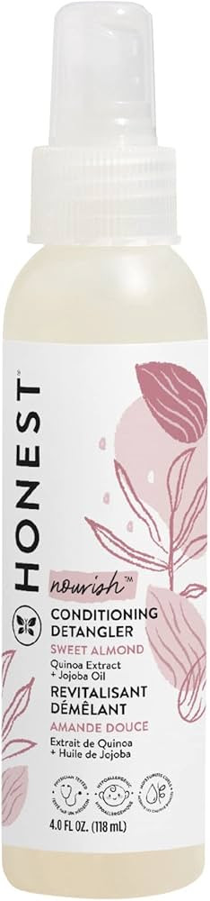 The Honest Company Conditioning Hair Detangler | Leave-in Conditioner + Fortifying Spray | Tear-f... | Amazon (US)