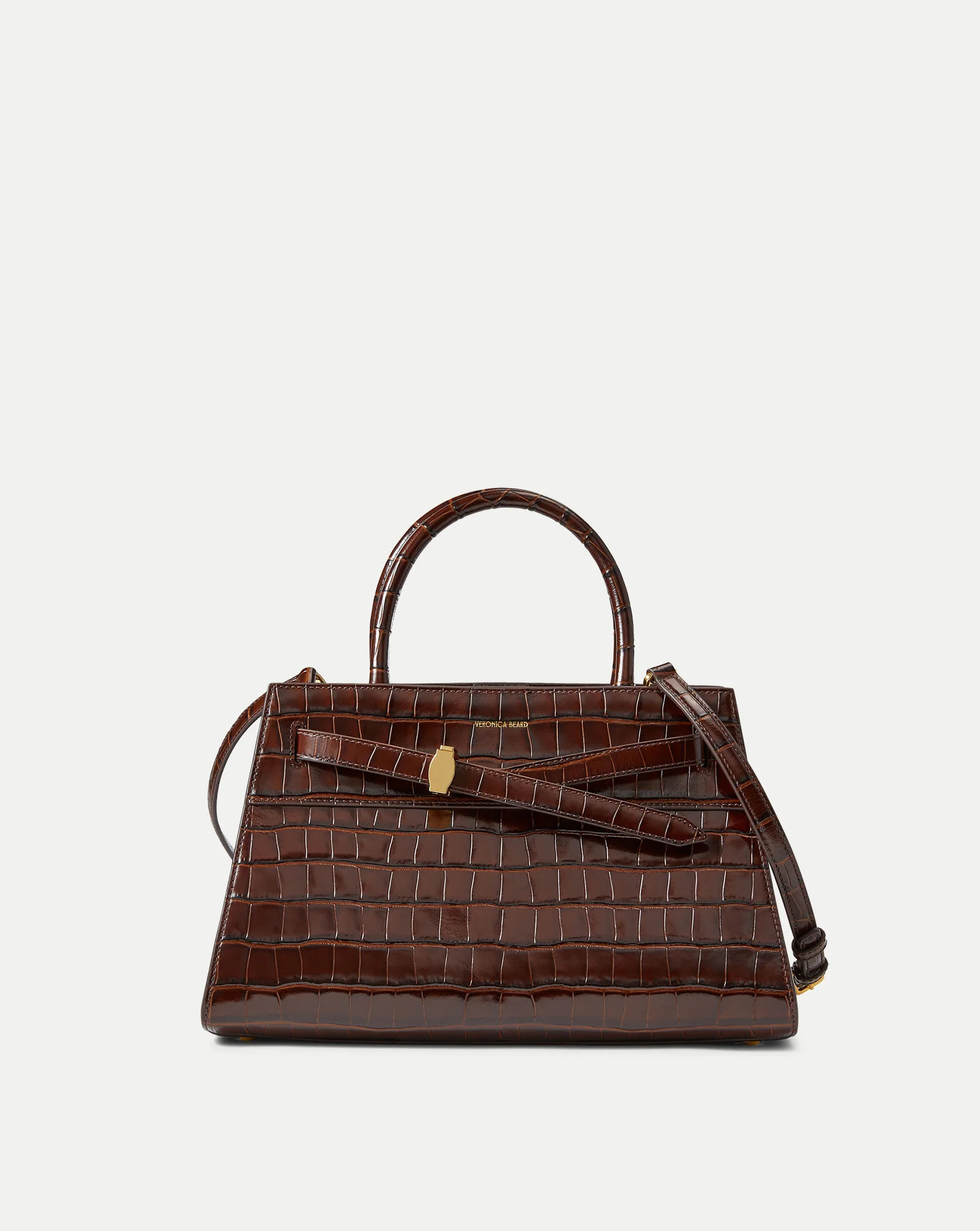 Veronica Beard Dash Bag in Brown Chestnut | Veronica Beard | Veronica Beard UK
