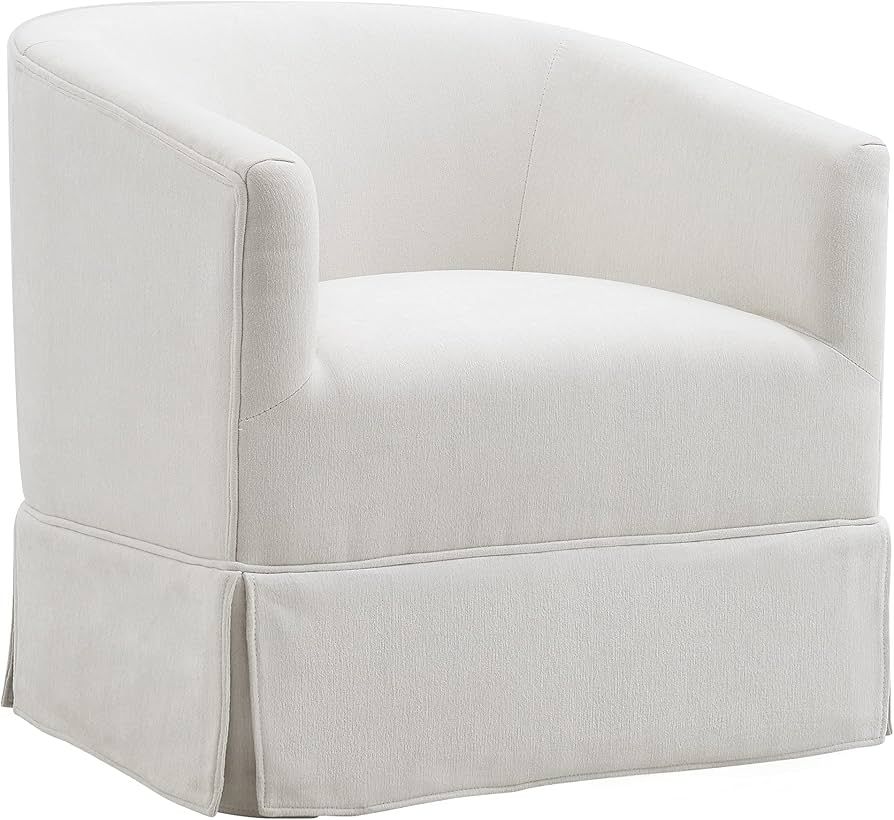 Locus Bono Swivel Accent Chair, Upholstered Swivel Chair for Small Space, 360 Degree Fabric Accent C | Amazon (US)