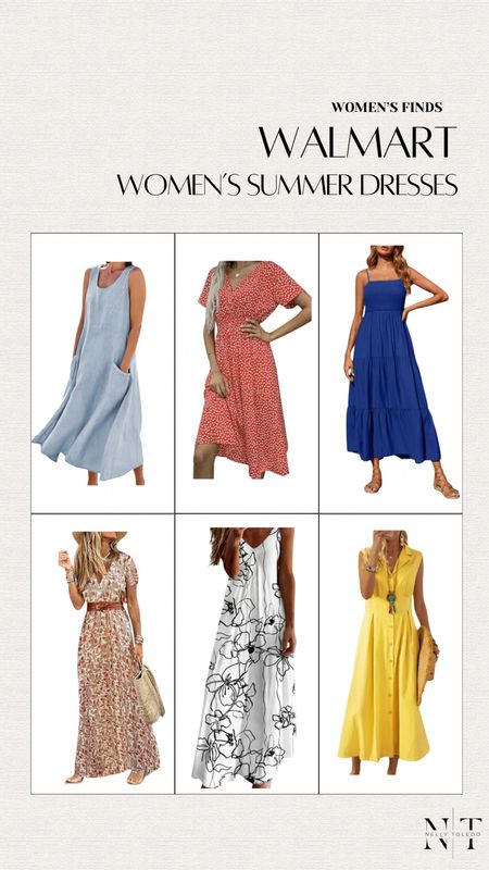 Get summer ready with these dresses from Walmart  

#LTKU #LTKstyletip #LTKSeasonal