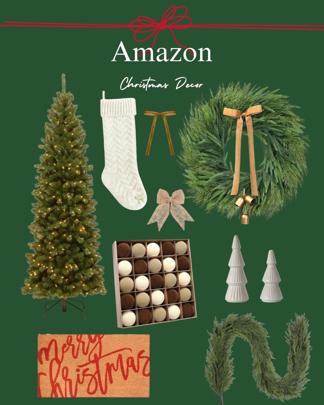 A few of my fav Amazon Christmas decorations! 

#LTKseasonal #LTKamazon #LTKchristmas #LTKholiday #LTKhome

#LTKSeasonal #LTKHoliday #LTKHome