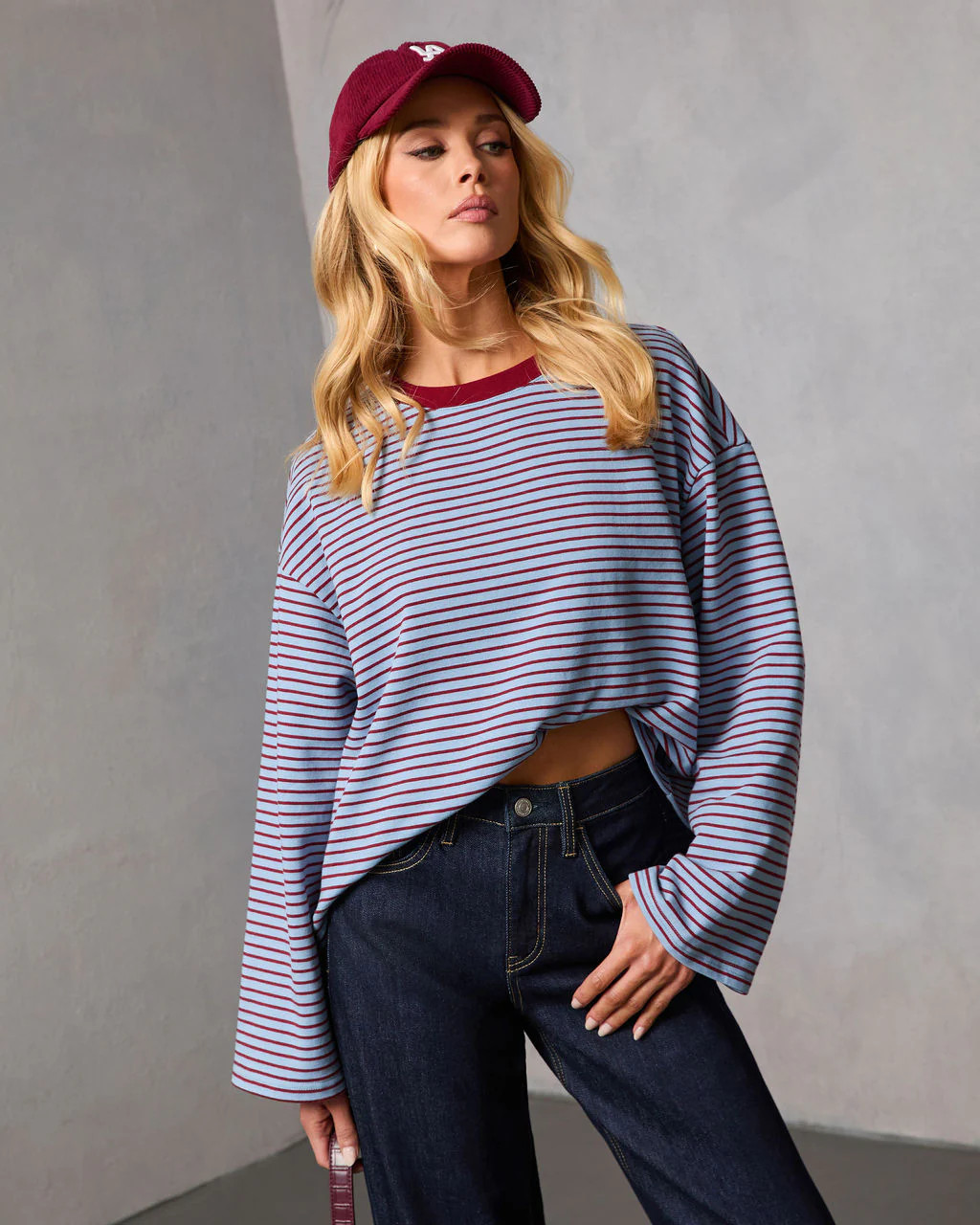 Korena Knit Striped Top | VICI
