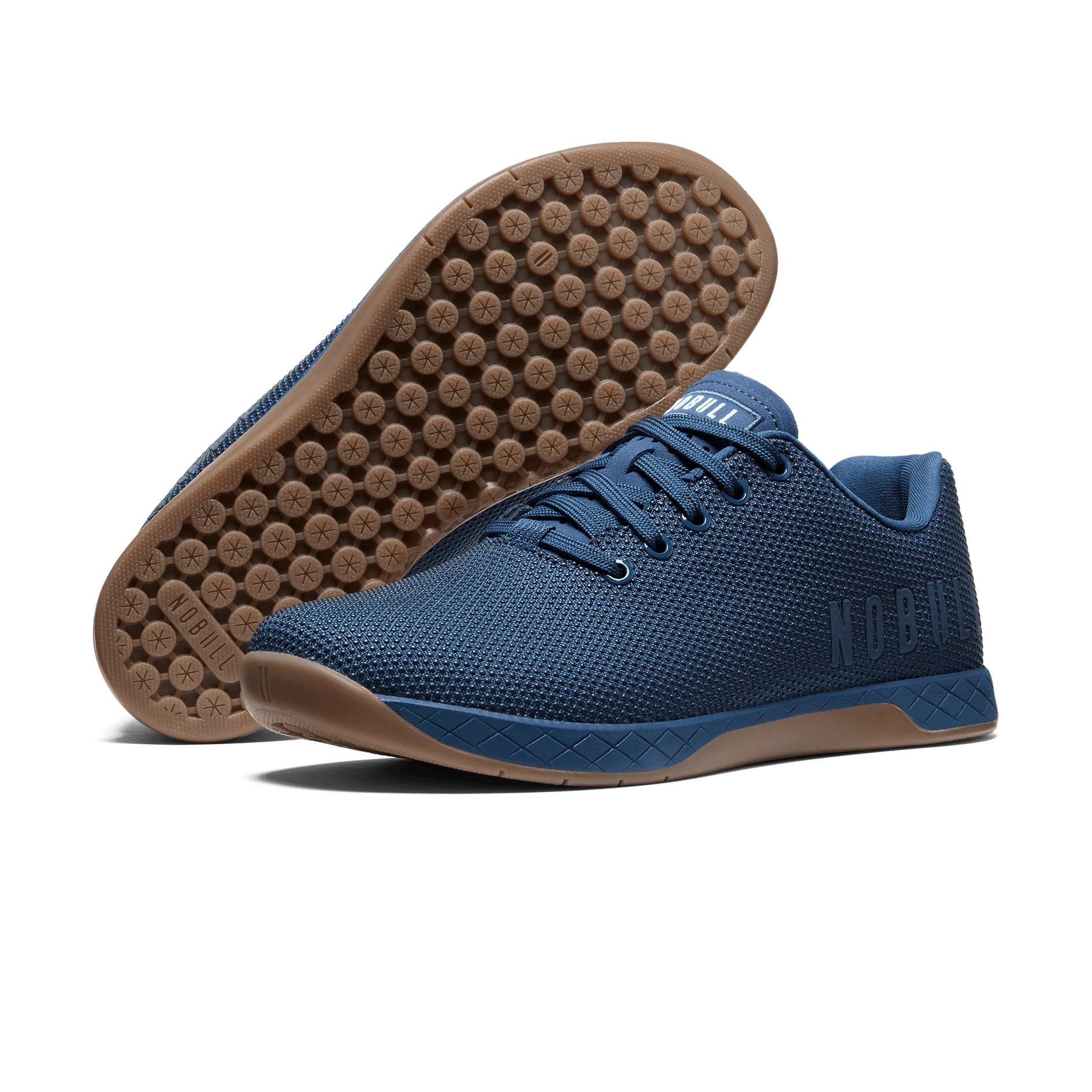 Women's Navy Gum Outwork Shoes | NOBULL | NOBULL