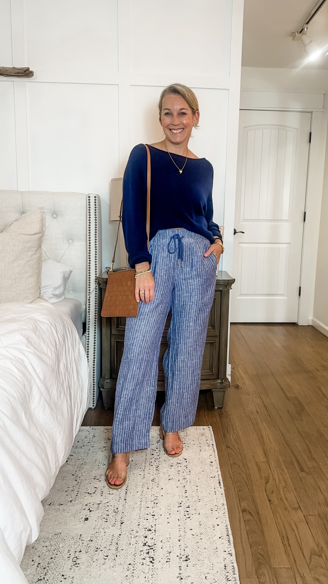 Summer Essentials 🤍
These capsule wardrobe staples from @onequince are everything—timeless, high-quality, and versatile. Perfect for travel, everyday style, or a closet refresh that actually makes getting dressed easier. 
What I’m wearing: 🧶 Large in the sweater – soft, breathable, and polished
Medium in the dress – true to size with the perfect classic fit
Medium in the pants – elevated, easy, and endlessly wearable
If you’re looking for some timeless, summer capsule pieces or invest in cashmere and linen that mix + match effortlessly, these are my top picks. Each piece is classic, comfortable, and made to last.



#LTKFindsUnder50 #LTKStyleTip #LTKWorkwear