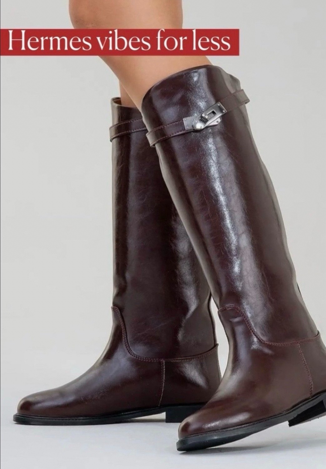 Hermes dupe
Riding boots
Black boots 
Black riding boots #LTKShoeCrush

#LTKSaleAlert #LTKHoliday