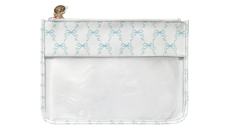 Printed CLEAR ZIP POUCH | Penny Linn Designs