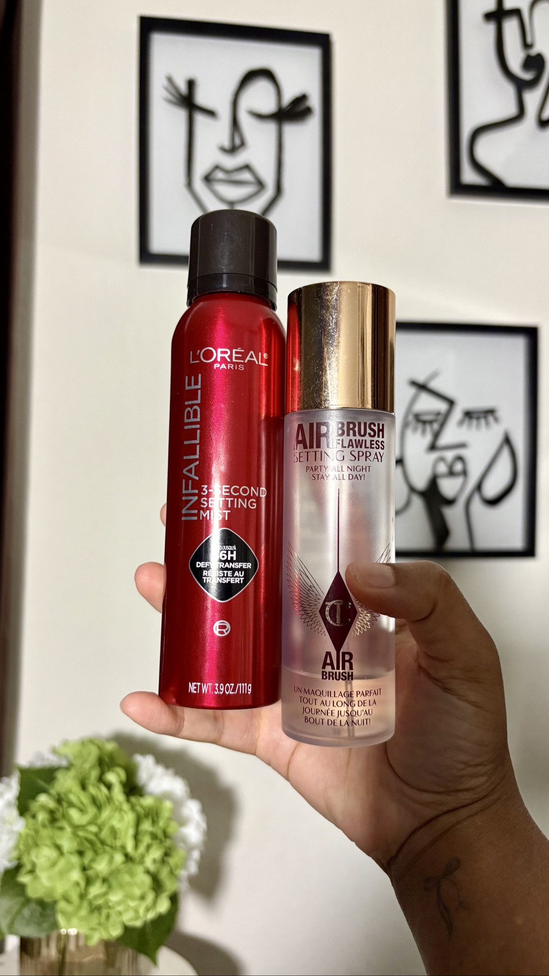 The combo that keeps my makeup ON all day 😭✨

@Charlotte Tilbury Flawless setting spray + the @loréal paris usa Infallible 3-Second Up to 36HR Wear Setting Spray together? Elite. One melts everything together beautifully and the other makes sure my makeup is not going ANYWHERE 💅🏽

These two have officially earned permanent spots in my routine.

#LTKgrwm #LTKselfcare #LTKBeauty