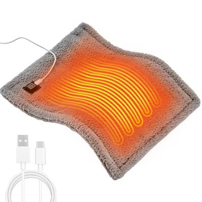 Hothugz USB Heating Pad, 5V 3A 16"x12", 3 Heat Settings & Auto Off, USB-A/C Portable Pad for Pain Relief Travel, Gift for Women Men | Target