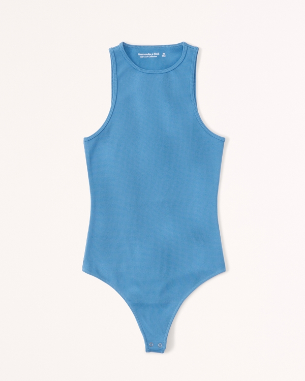 Women's Seamless Rib Fabric Scuba Bodysuit | Women's Tops | Abercrombie.com | Abercrombie & Fitch (US)