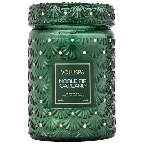 Noble Fir Garland Glass Jar Candle | Sephora (US)