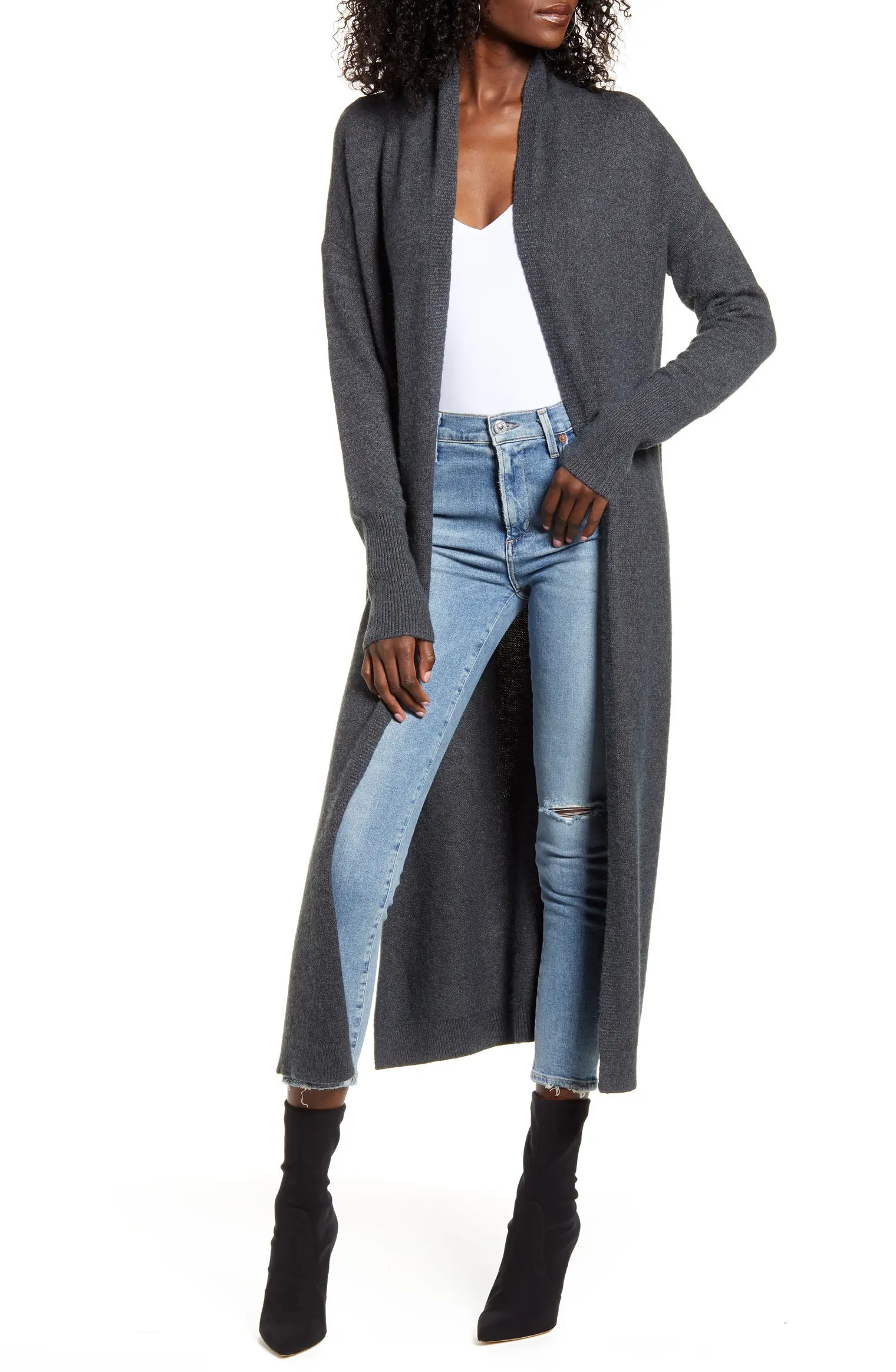 Longline Open Cardigan | Nordstrom