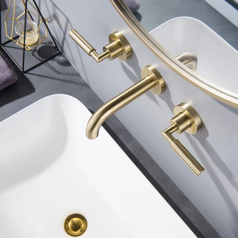 MDK88042VP Wall Mounted Bathroom Faucet | Wayfair North America