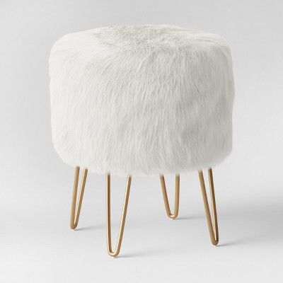 Target/Furniture/Living Room Furniture/Ottomans & Benches‎Shop all ThresholdRadovre Hairpin Ott... | Target