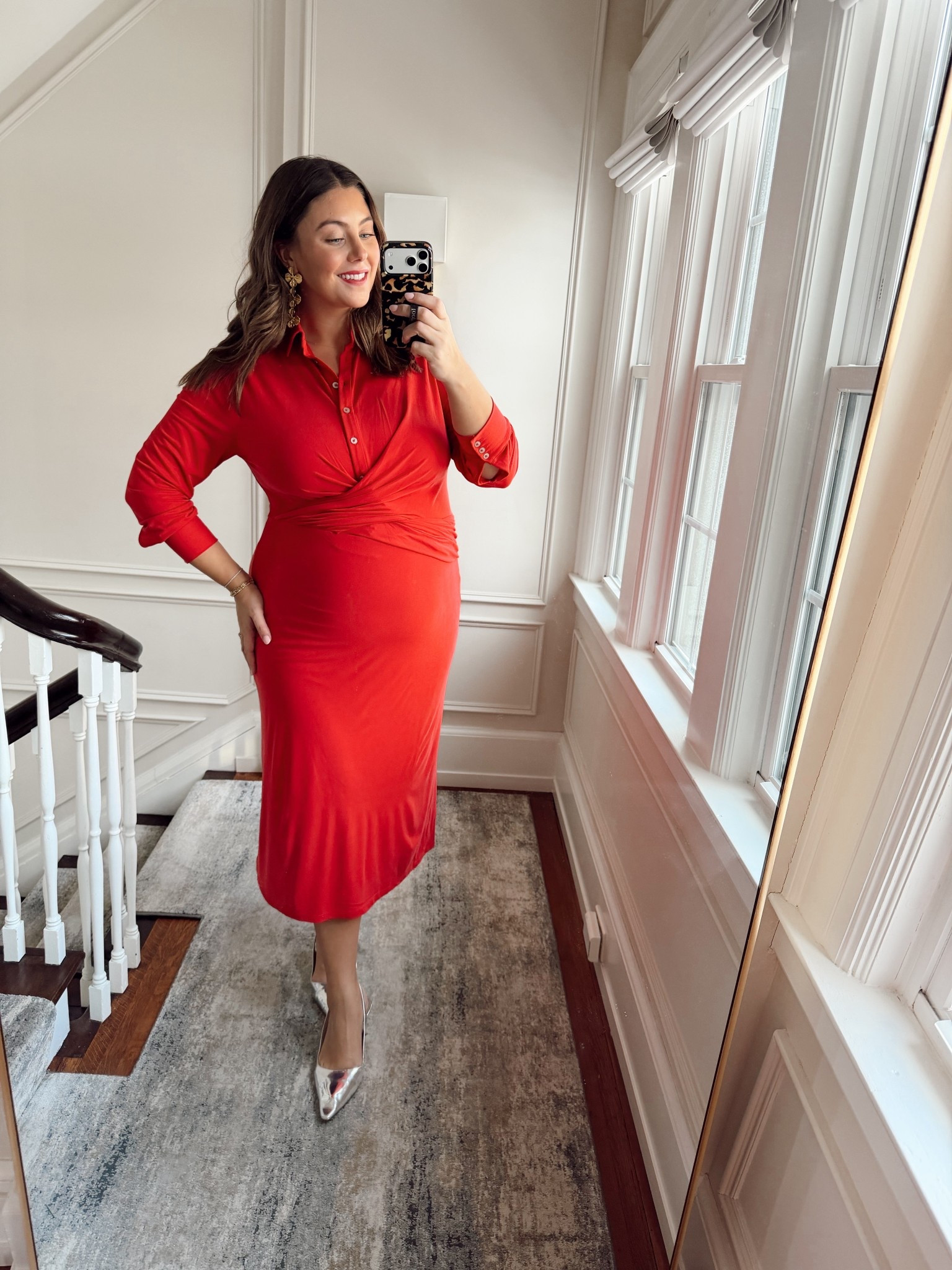 Wearing size 1X in dress. 

#LTKBump #LTKWedding #LTKPlusSize