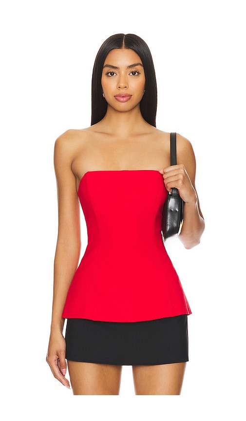 Lovers and Friends Noah Top in Red. - size M | Revolve Clothing (Global)