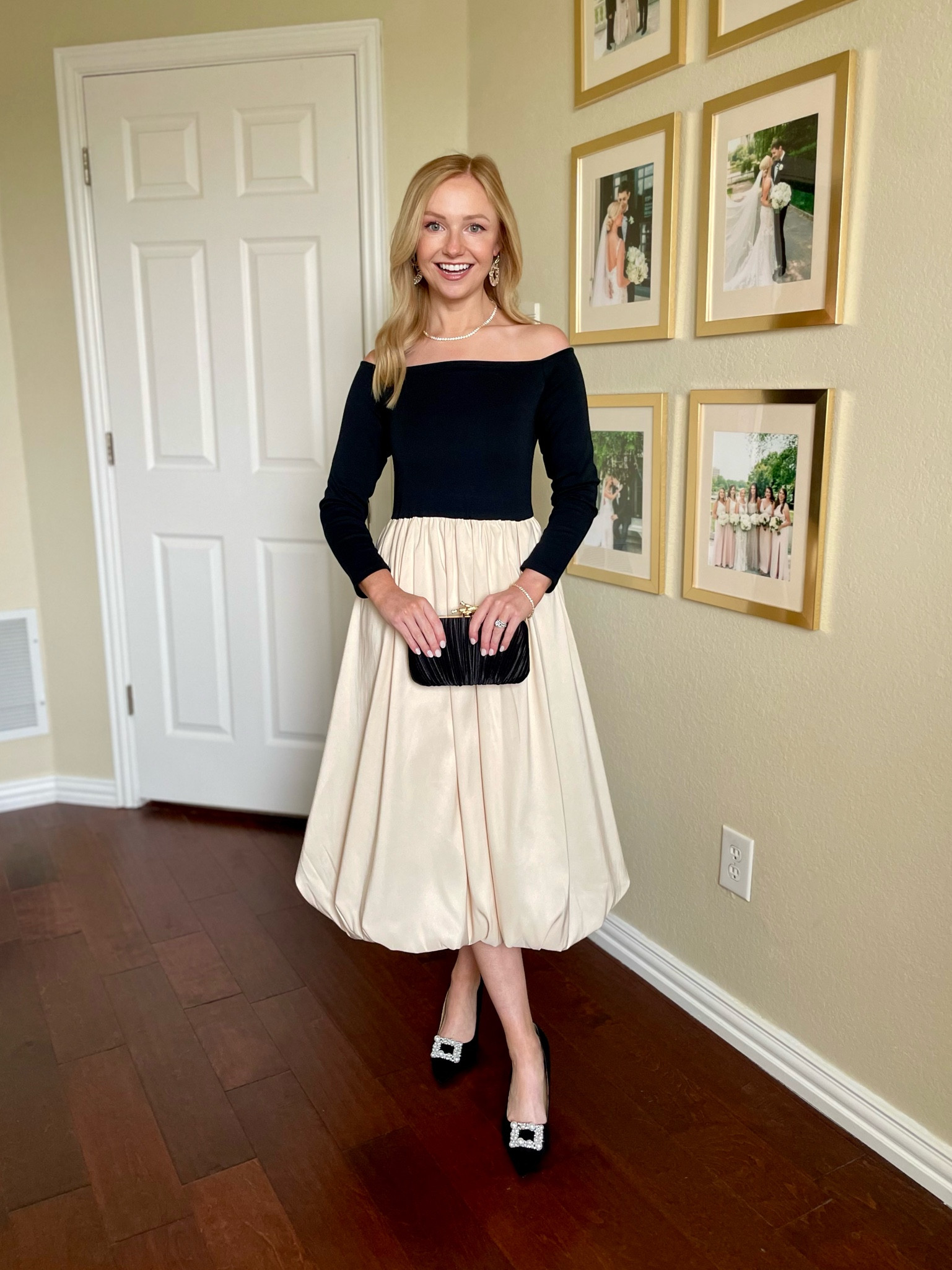 Wearing an XS | holiday dress, black and white dress, bubble dress, holiday party outfit 

#LTKFindsUnder50 #LTKSeasonal #LTKHoliday