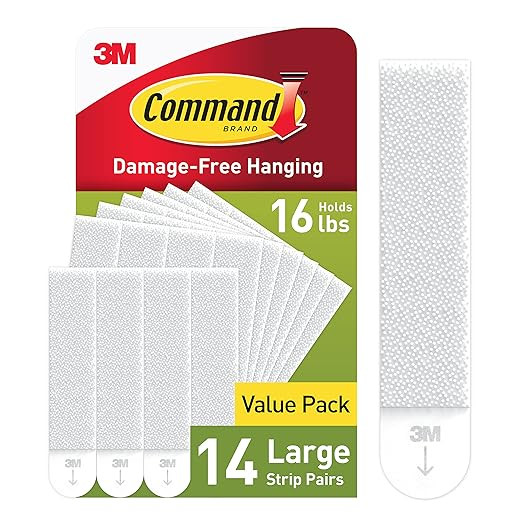Command Large Picture Hanging Strips, Damage Free Hanging Picture Hangers, No Tools Wall Hanging ... | Amazon (US)