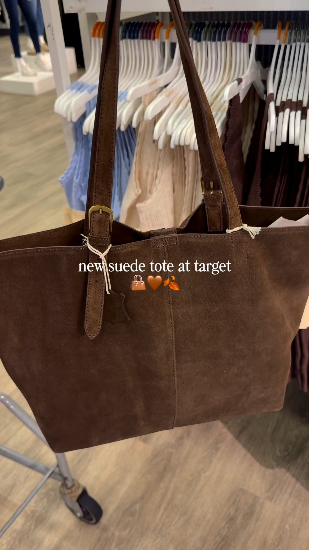 This might actually be my favorite bag from Target rn??? I feel like it’s not getting the recognition it deserves!

I gravitated toward this bag immediately! The quality is sooo good and it’s honestly one of the better faux suede bags I’ve seen at Target. It has that perfect lived in, slouchy feel and would be such a good everyday bag for work, running errands, travel, or just throwing everything in and heading out the door. Reminds me of a bag you’d find at Madewell for a fraction of the cost!

Be sure to follow me on the LTK app for all my links, daily finds, new arrivals, and everything I’m loving lately!👉🏼 https://www.shopltk.com/explore/tarjaymaxx

#targetfinds #targethaul #targetmusthaves target fashion, target must haves, target love, target lover, target finds, target haul, target must haves #targetstyle #targetdeals Target jelly tote viral jelly tote thirtyyears jelly tote what’s in my bag fall bags fall styles

#LTKNYFW #LTKSeasonal