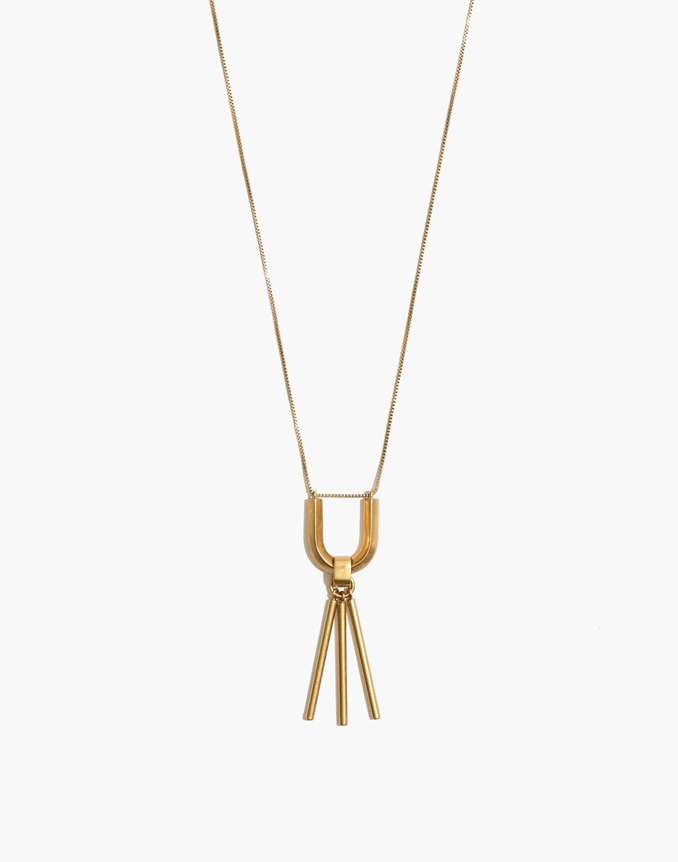 Curvelink Pendant Necklace | Madewell