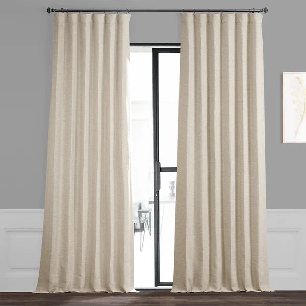 Freemansburg Room Darkening Rod Pocket Single Curtain Panel | Wayfair North America