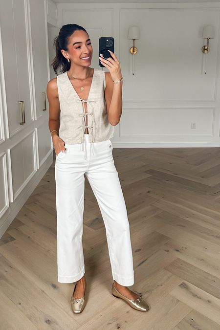 Code NENAXSPANX to save on Spanx cropped wide leg pants - not see through, super flattering: TTS I’m wearing my usual S Tall




Casual outfit
Spring outfit
White pants
Spanx code
Abercrombie code
White jeans

#LTKStyleTip #LTKFindsUnder50 #LTKFindsUnder100