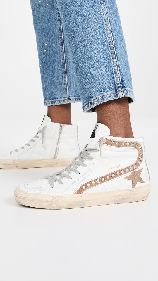 Slide Classic Leather Sneakers | Shopbop