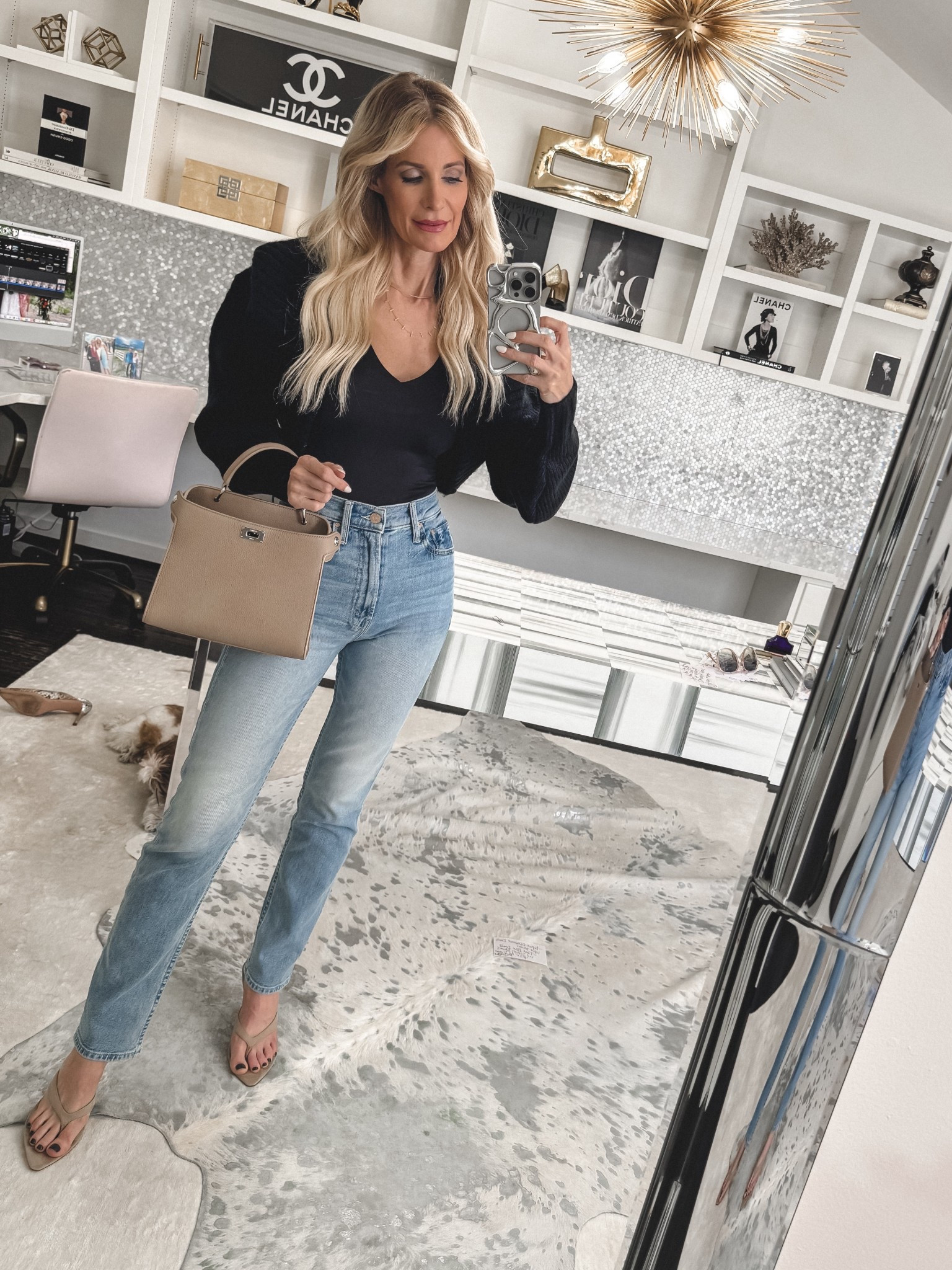 If you’re looking for a chic spring outfit formula, this black cropped cardigan with high-rise jeans is it ✨ The fitted shape defines the waist beautifully and looks so streamlined with neutral heels and a nude handbag. I’m wearing an XS in the cardigan and 24 in the jeans, and they fit true to size. 

 

#LTKootd #LTKSeasonal #LTKOver40