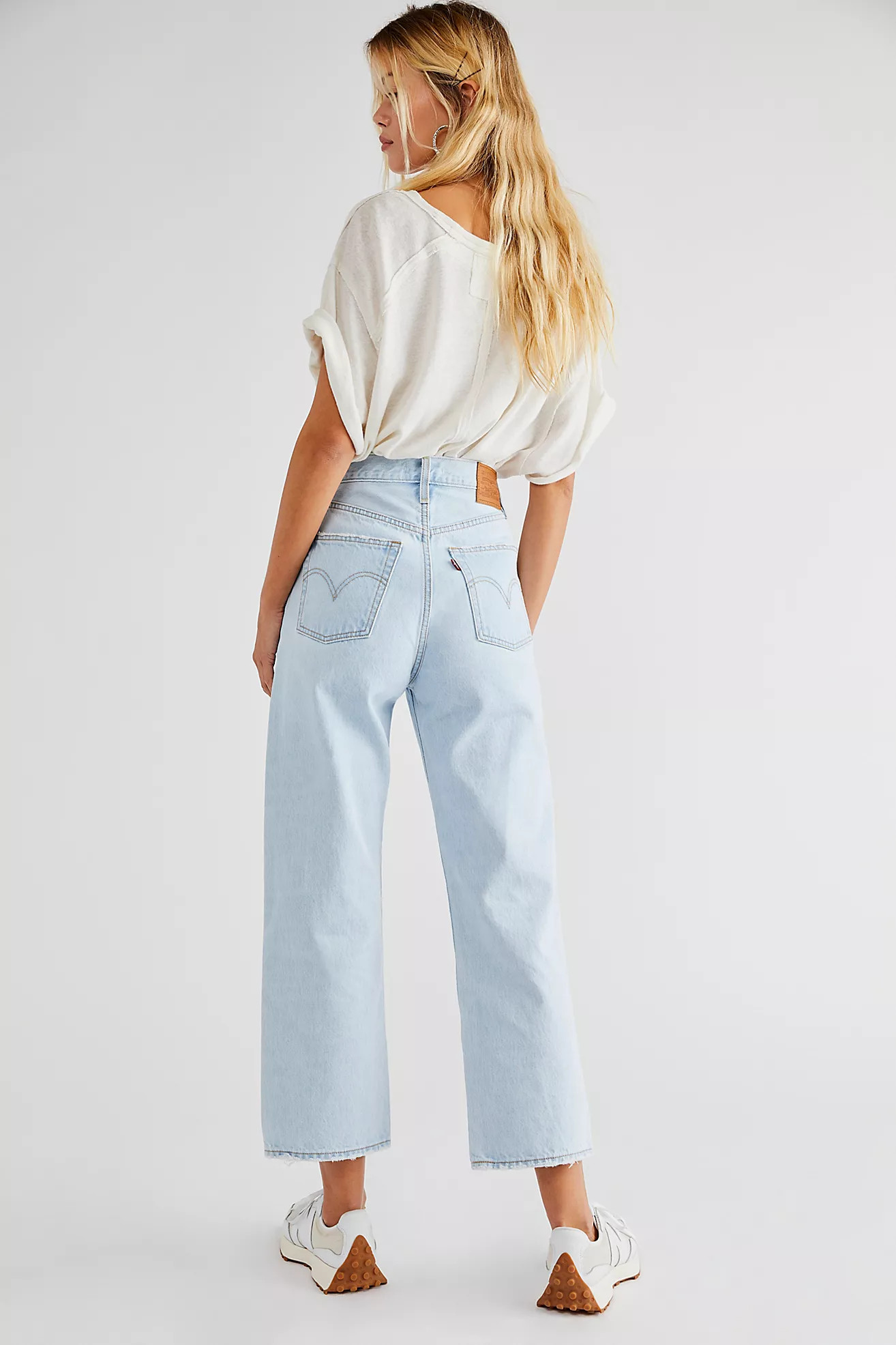 Levi's Ribcage Straight Ankle Jeans | Free People (Global - UK&FR Excluded)