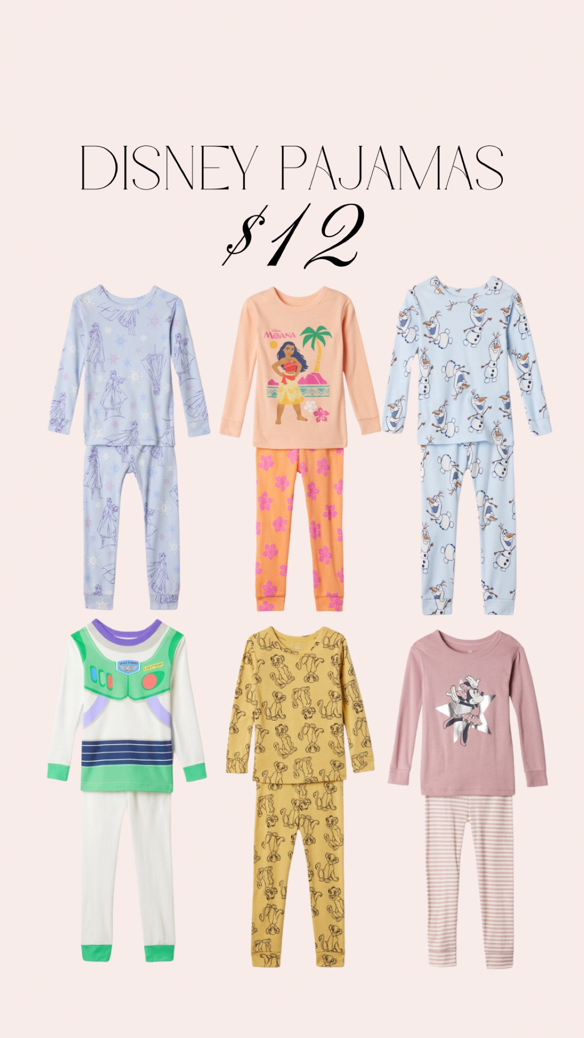 $12 disney pajamas! 

#LTKCyberWeek #LTKGiftGuide #LTKHoliday
