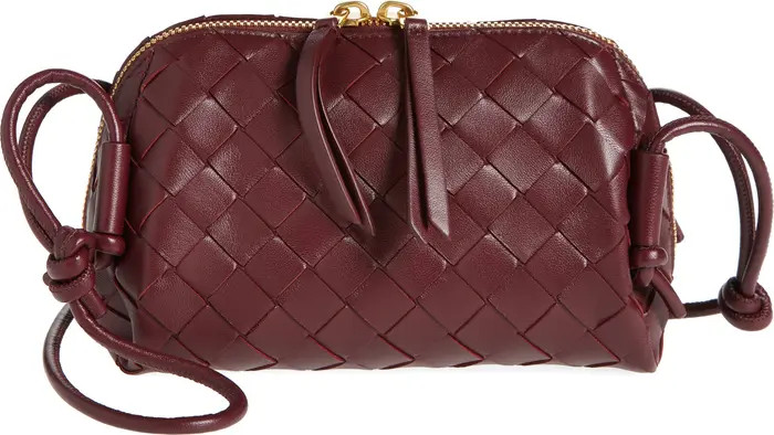 Mini Concert Intrecciato Leather Crossbody Bag | Nordstrom