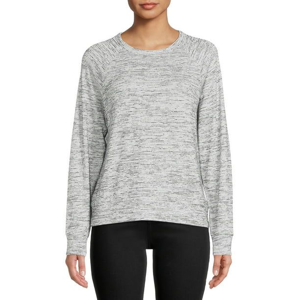 Time and Tru Women's Hacci Knit Pullover Top | Walmart (US)