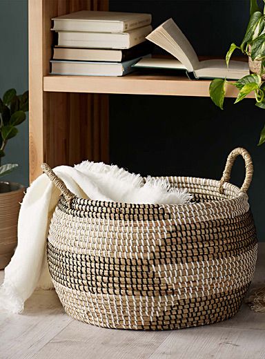 Round seagrass basket | Simons